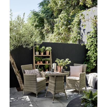 John Lewis Burford Garden Tall Ladder Shelves, FSC-Certified (Eucalyptus Wood)