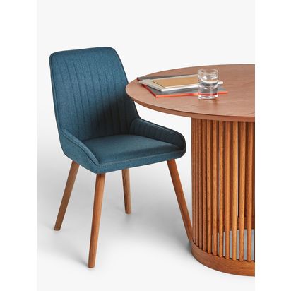 John Lewis Toronto Side Dining Chairs, Set of 2 Navy | H85.00cm * W50.00cm * D58.00cm