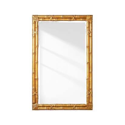 ChiChi mirror in antiqued gold