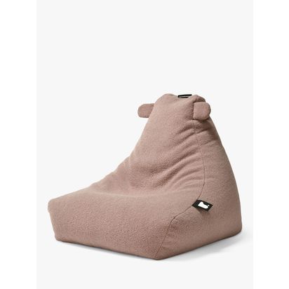 Extreme Lounging Kids' Mini Teddy Bean Bag Heather | H74 x W74 x D71cm