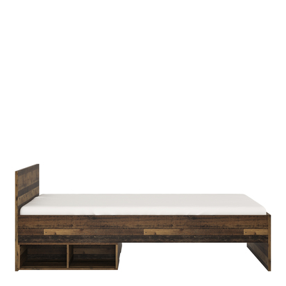 Kendal 2 Single Bed 120cm in Walnut