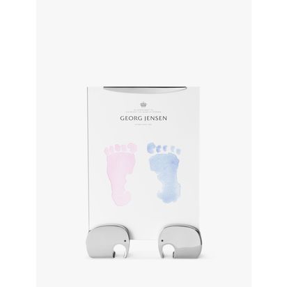 Georg Jensen Elephant Photo Frame Silver | H17 x W12 x D2cm