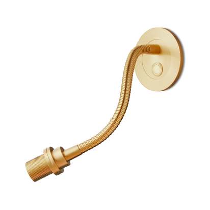 Phoebe flexible wall arm in antique brass