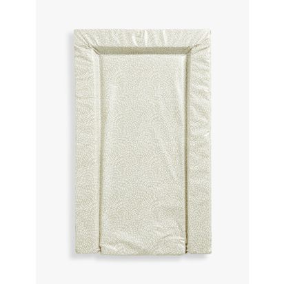 John Lewis Swirl Dash Changing Mat, Beige