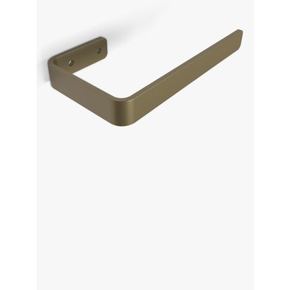 John Lewis Select Curtain Holdback Satin Gold | H100 x W60 x D200mm