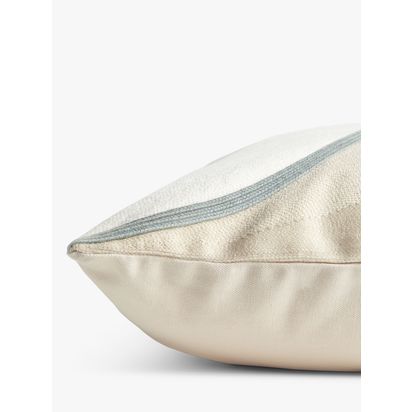 John Lewis Outline Cushion, Putty Putty | 50 x 50cm