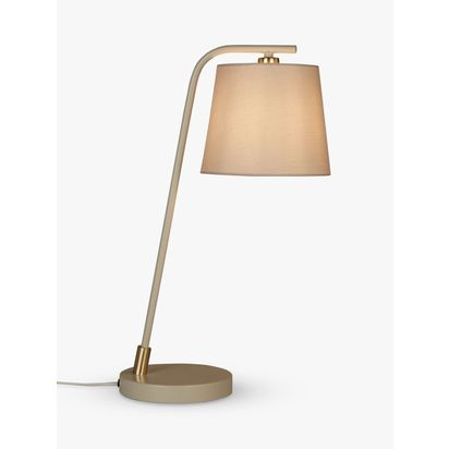 John Lewis Harry Table Lamp Putty | H48.60 x W18 x D30cm