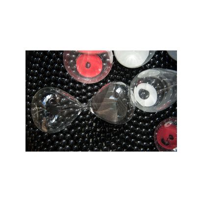 pols potten Hourglass Ball Sandglass, Mini Black | H20 x W10 x D10cm