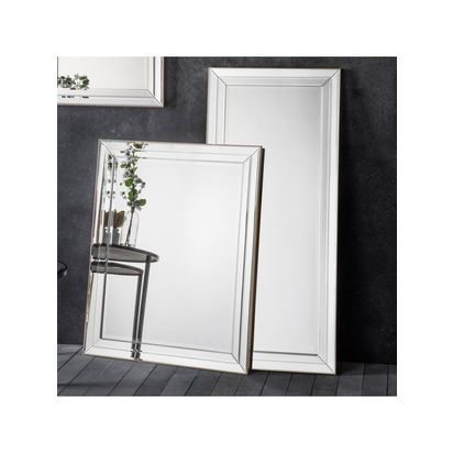 Gallery Direct Roswell Rectangular Bevelled Glass Wall Mirror