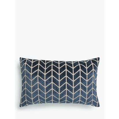 Harlequin Perplex Cushion Navy | 35 x 55cm
