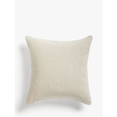 John Lewis Wool Blend Boucle Cushion, Marshmallow Marshmallow | 50 x 50cm