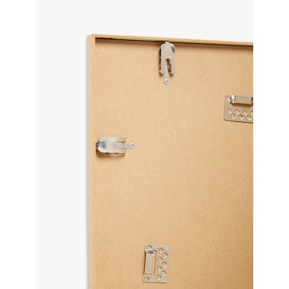 John Lewis Aluminium Poster Frame & Mount, Oak Effect Oak Effect | H60.4 x W43 x D2.5cm