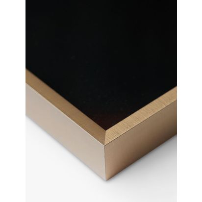 nielsen Alpha Aluminium Poster Frame Brushed Amber | 30.9 x 40.9 x 2.6cm