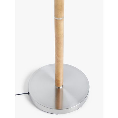 John Lewis Parawood Floor Lamp, Light Brown Light Brown | H165 x Dia.48.2cm
