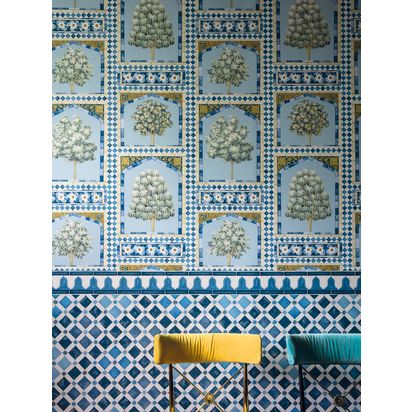 Cole & Son Martyn Lawrence Bullard Zellige Wallpaper Border 113/12036 | L10.05m x W10cm