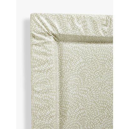 John Lewis Swirl Dash Changing Mat, Beige