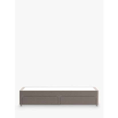 Silentnight 2 Drawer Divan Base, Single Mink | L190 x W90 x H38cm