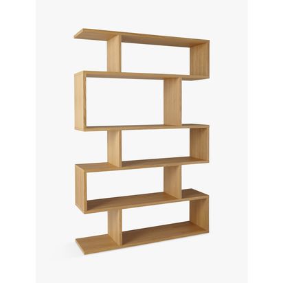 Content by Terence Conran Balance Wide Shelving Unit, Natural Natural | H180 x W120 x D30cm