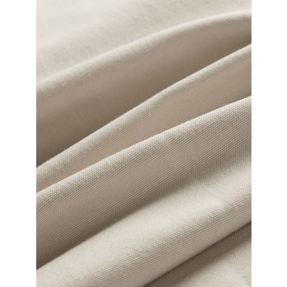 John Lewis Arlo Furnishing Fabric Putty | H8 x W8 x D140cm