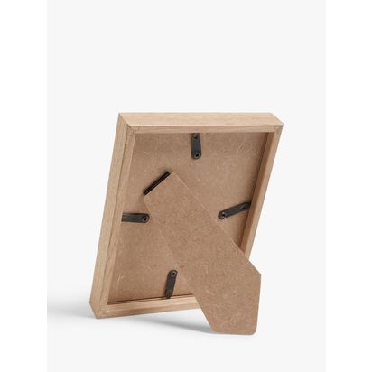 John Lewis Fine Oak Wood Photo Frame & Mount, Natural Natural | 15 x 20 x 2cm