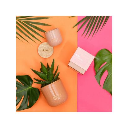 The Little Botanical Pink Cashmere Candle Gift Set Pink | H13 x W34 x D25cm