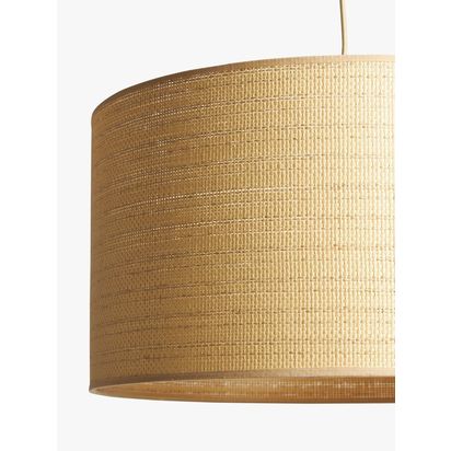 John Lewis Serenity Pendant Ceiling Light Natural | H110 x Dia.50.8cm