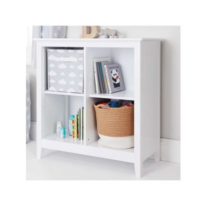 Great Little Trading Co Rope Storage Basket Natural/White | H30 x Dia.30cm