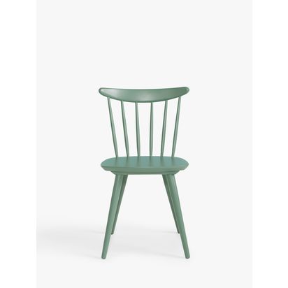 John Lewis Spindle Dining Chair, Set of 2, FSC-Certified (Beech Wood) Rosemary | H83.50 x W48.80 x D50.6cm