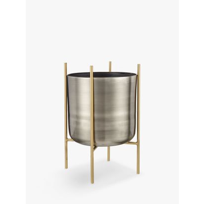 Design Project by John Lewis No.160 Pot, Large Metallic | H51 x Dia.23cm
