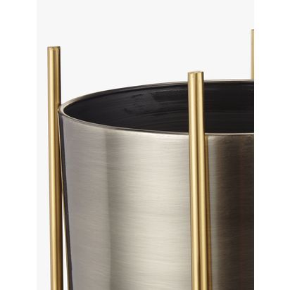 Design Project by John Lewis No.160 Pot, Large Metallic | H51 x Dia.23cm