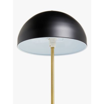John Lewis Dome Table Lamp Black | H45 x Dia.25cm