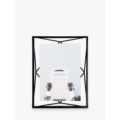 Umbra Prisma Photo Frame Black | H20.3 x W15.3 x D7.6cm