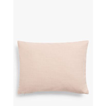 John Lewis ANYDAY Cheetah Cushion, Plaster Pink Plaster Pink | 30 x 40cm