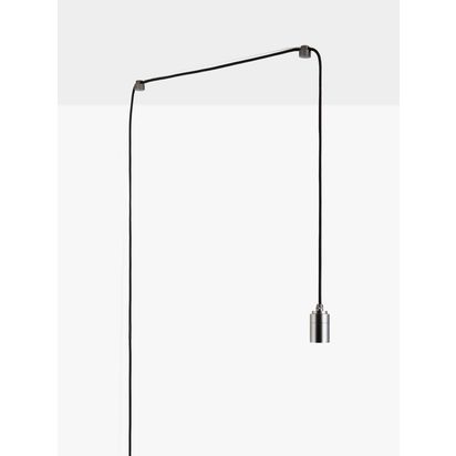 Tala Graphite Plug-in Portable Pendant Light, Grey Graphite | H7.9 x Dia.4cm