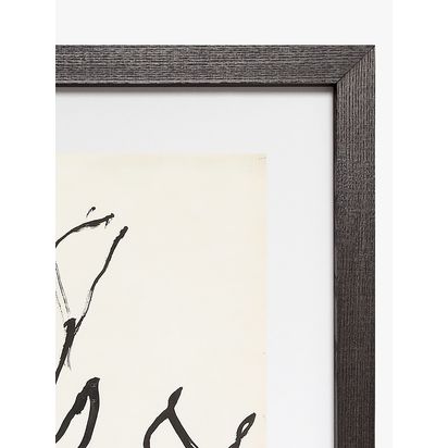 John Lewis Henri Matisse 'The Plain Tree 1951' Framed Print & Mount, 102 x 102cm Black | H102.6 x W102.6 x D3.5cm