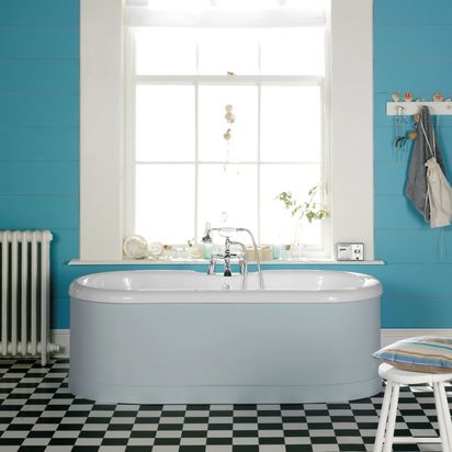 The Little Greene Paint Company Absolute Matt Emulsion Grey Blues Tester Pot Celestial Blue (101) | 60ml