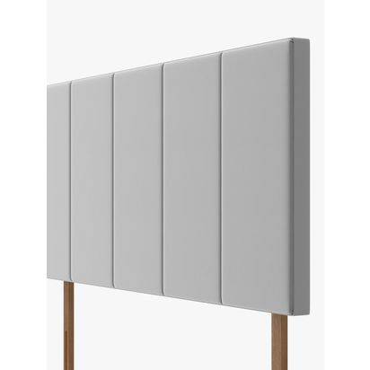 Silentnight Bresica Strutted Headboard, King Size Light Grey | H69 x W151 x D9cm
