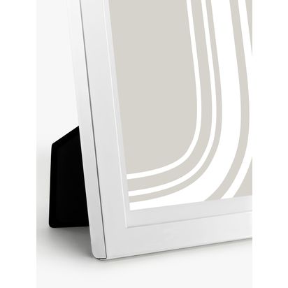 John Lewis Box Photo Frame, Silver Plated Silver | 25.8 x 20.8 x 2.1cm