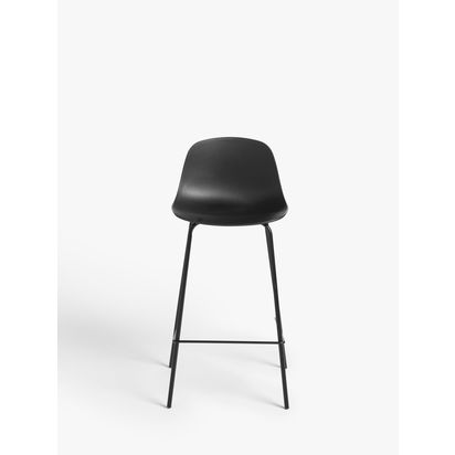 John Lewis Whitby Bar Stool, Set of 2 Black | H91.50cm * W47.00cm * D44.00cm