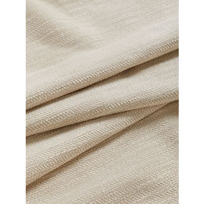John Lewis Cotton Linen Slub Furnishing Fabric Natural | H20 x W20 x D140cm