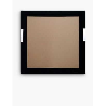 John Lewis 'Abstract Tree' Hand Painted Framed Canvas, 70 x 70cm, Gold Gold | H70 x W70 x D3.6cm