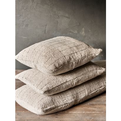 nkuku Mayla Rectangular Cushion Cover, Natural Natural | 60 x 40cm