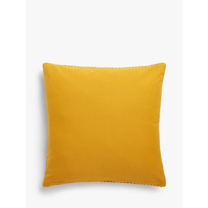 John Lewis Jumbo Cord Cushion Mustard | 50 x 50cm