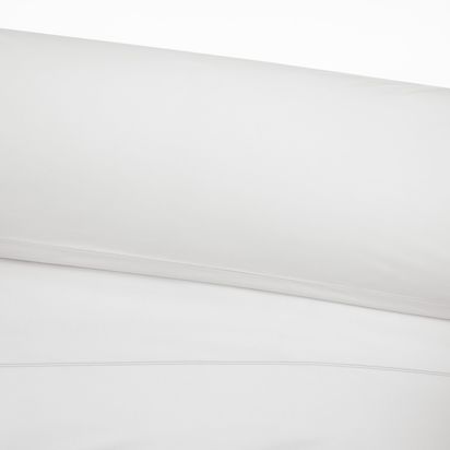 Peter Reed Egyptian Cotton 2 Row Cord Bedding White | Oxford Pillowcase