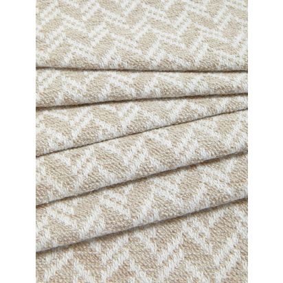 John Lewis Split Chevron Furnishing Fabric Mid Grey