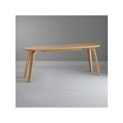 John Lewis Anton Bench, Oak Oak | H45 x W113 x D35cm