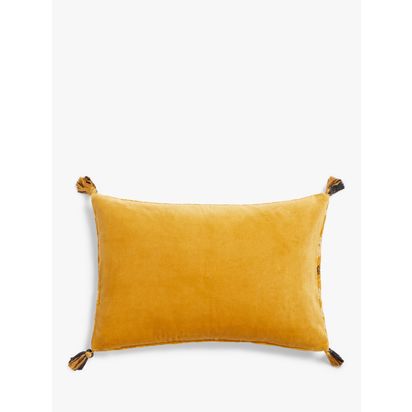 John Lewis Kuva Cushion Yellow | 60 x 40cm