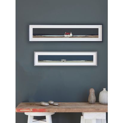John Lewis Ron Lawson 'Bruairnis Barra' Framed Print & Mount, 26 x 108cm Multi | H26.3 x W107.8 x D3cm