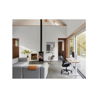 Humanscale M2.1 Monitor Arm with 6.8cm Sliding Clamp Chrome