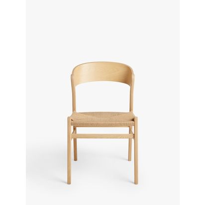 John Lewis Scandi Dining Chair Natural | H80.5 x W50 x D54.5cm